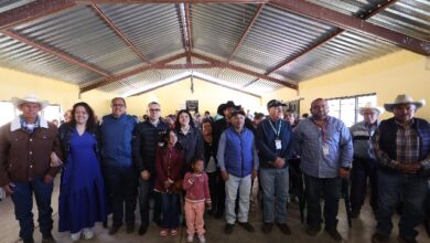 Pozo de agua donado para la comunidad de Metepec Primera Sección en Zacatlán.