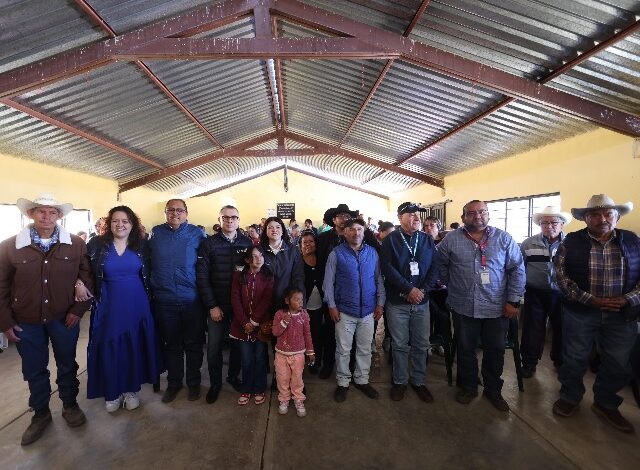 Pozo de agua donado para la comunidad de Metepec Primera Sección en Zacatlán.
