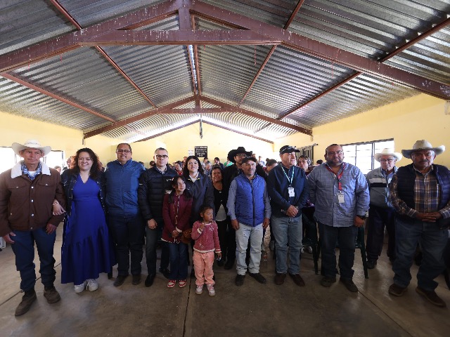 Pozo de agua donado para la comunidad de Metepec Primera Sección en Zacatlán.