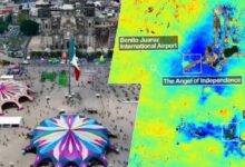 Nuevos datos del satélite NISAR de la NASA han revelado una situación alarmante bajo el suelo de la Ciudad de México.