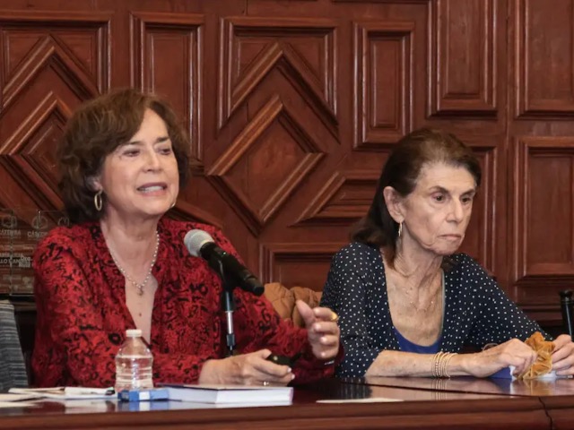 La titular de la Secretaría de Ciencia, Humanidades, Tecnología e Innovación (Secihti), Rosaura Ruiz Gutiérrez, participó en la primera sesión de la Cátedra “Matilde Montoya”