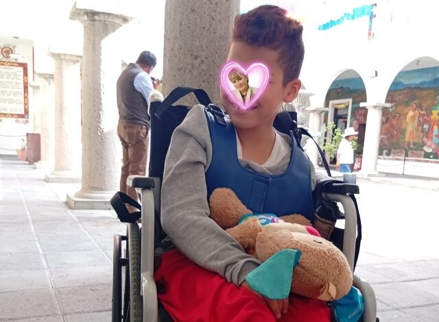 Silla de ruedas especial: “Ejemplo de silla de ruedas ortopédica hecha a la medida para un menor con discapacidad”