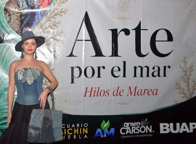 La Benemérita Universidad Autónoma de Puebla (BUAP), en alianza con la Fundación Green Carson y el Acuario Michin, presentaron la iniciativa “Arte por el Mar: Hilos de Marea”. Este innovador proyecto fusiona el arte, la moda sustentable y la educación ambiental con un objetivo claro: generar conciencia sobre la conservación de los océanos y el impacto negativo de los residuos plásticos y textiles en el planeta.