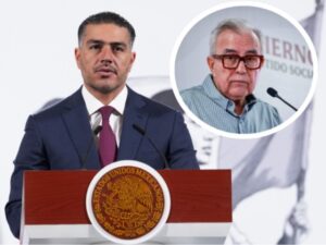 El secretario de Seguridad y Protección Ciudadana, Omar García Harfuch, aclaró este miércoles la situación actual del gobernador con licencia de Sinaloa, Rubén Rocha Moya.
