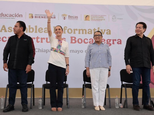 La presidenta de México, Claudia Sheinbaum Pardo, anunció que 56,911 estudiantes de Educación Superior en Chiapas accederán a la Beca Gertrudis Bocanegra