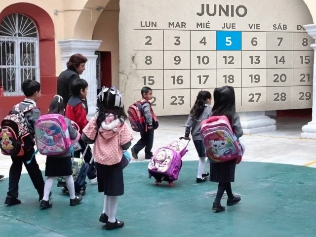 La Secretaría de Educación Pública (SEP) anunció una modificación extraordinaria al calendario escolar 2025-2026, adelantando el cierre de clases al 5 de junio de 2026, más de un mes antes de la fecha originalmente prevista (15 de julio).