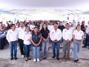 Lupita Cuautle Torres, presidenta municipal de San Andrés Cholula, atendió de manera directa a vecinas y vecinos de San Rafael Comac