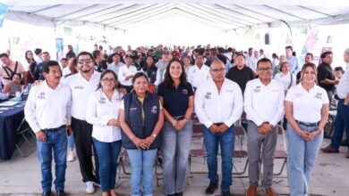Lupita Cuautle Torres, presidenta municipal de San Andrés Cholula, atendió de manera directa a vecinas y vecinos de San Rafael Comac