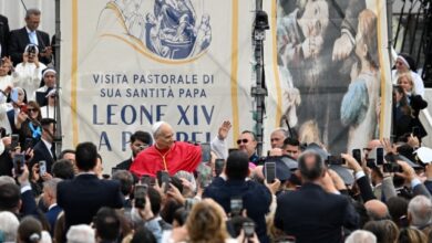 El papa León XIV afirmó sentirse "bendecido" al cumplir este viernes, 8 de mayo de 2026, su primer año al frente de la Iglesia Católica.