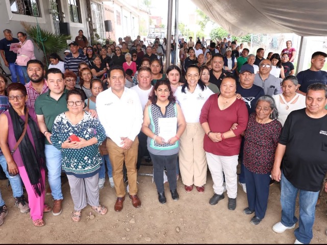 Con el firme compromiso de transformar el entorno urbano y llevar infraestructura a las zonas que más lo requieren, la presidenta municipal de Atlixco, Ariadna Ayala