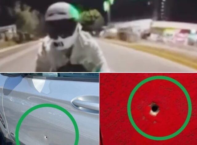Este lunes 1 de junio, se difundió un video en redes sociales en el que se observa un láser de color verde que sale de un edificio ubicado en la Vía Atlixcáyotl y apunta directamente hacia la vialidad. Debido a la zona, usuarios señalaron que podría estar relacionado con el caso del denominado "tirador anónimo".