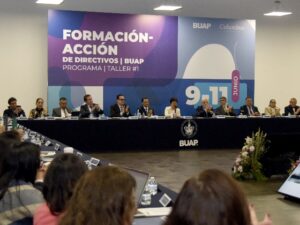 Con el objetivo de capacitar a sus directivos para diseñar el rumbo institucional de los próximos años, la Benemérita Universidad Autónoma de Puebla (BUAP), en alianza con la Asociación Columbus, puso en marcha el Programa Formación-Acción de Directivos.