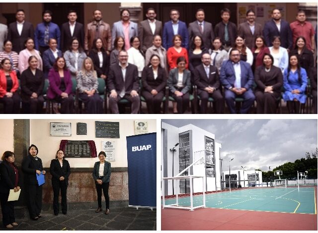 La rectora de la BUAP, Lilia Cedillo Ramírez, realizó un recorrido de supervisión por la nueva sede de la Preparatoria Emiliano Zapata