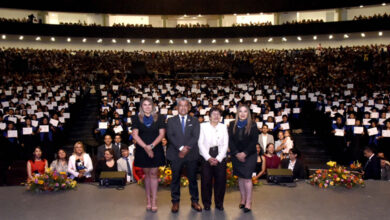 La rectora de la BUAP, Lilia Cedillo Ramírez, encabezó la emotiva ceremonia de graduación de 502 alumnos pertenecientes a las preparatorias de Amozoc y Tepeaca, así como del Bachillerato Tecnológico de San José Chiapa