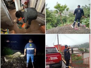Ante las afectaciones causadas por las lluvias de la tormenta tropical Boris, el Gobierno del Estado de Puebla activó una respuesta inmediata en 15 municipios. A través de la Coordinación General de Protección Civil, las autoridades estatales mantienen el monitoreo permanente y la atención en los municipios que presentaron afectaciones y daños menores.