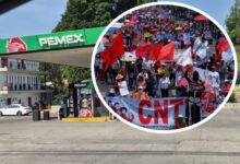 Las movilizaciones del magisterio han escalado a un nivel crítico en el sur del país. La asociación de Empresarios Gasolineros del Estado de Oaxaca (EGEO) reportó que al menos 17 estaciones de servicio en la región de los Valles Centrales se han visto obligadas a suspender operaciones de forma total debido al desabasto