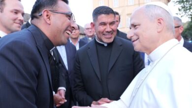 La mañana de este martes 23 de junio de 2026, el Papa León XIV recibió en la residencia de Castelgandolfo, Italia, al sacerdote Leonel Báez Téllez, integrante del clero de la Arquidiócesis de Puebla, quien se incorporará al servicio de la Santa Sede
