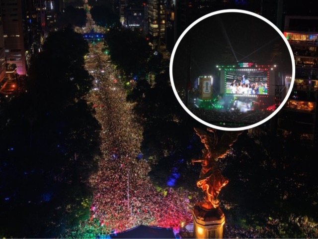 La noche de este miércoles se convirtió en una auténtica fiesta nacional. El Gobierno de la Ciudad de México reportó que más de 800,000 personas salieron a las calles de la capital
