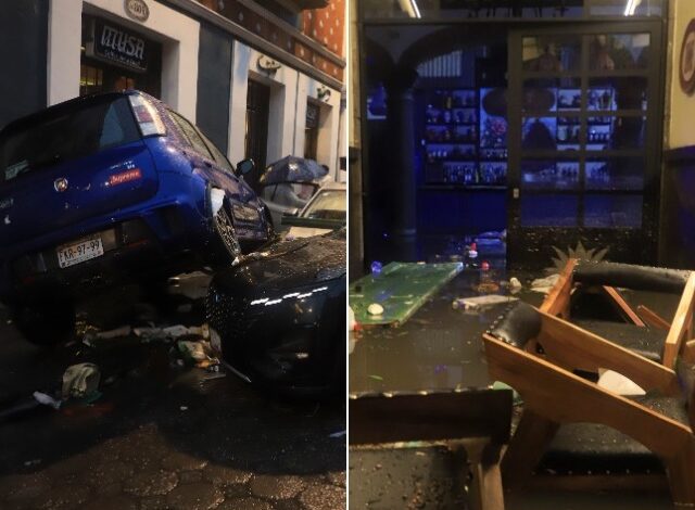 Al menos 16 restaurantes afiliados a la Cámara Nacional de la Industria de Restaurantes y Alimentos Condimentados (Canirac) reportaron daños materiales e inundaciones tras el fuerte aguacero que azotó a la capital poblana la tarde del pasado 18 de junio