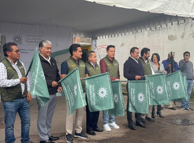 Con el objetivo de mejorar la movilidad urbana y fortalecer la infraestructura vial del municipio, el Gobierno Municipal de San Martín Texmelucan dio inicio este viernes 5 de junio a los trabajos de pavimentación con concreto hidráulico de la calle Cofre de Perote, ubicada en la colonia Ojo de Agua.