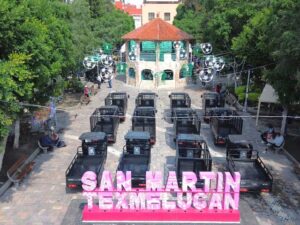 En un hecho histórico para la protección animal en Puebla, el Gobierno Municipal de San Martín Texmelucan, presidido por Juan Manuel Alonso Ramírez, entregó 50 motocarros destinados a sustituir de manera definitiva el uso de caballos de carga.
