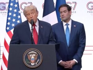 En un agresivo discurso durante el cierre de la cumbre del G7 en Évian, Francia, el presidente de Estados Unidos, Donald Trump, lanzó duras críticas contra el gobierno mexicano, asegurando de forma categórica que el país vecino "ha perdido el control" a manos de los cárteles del narcotráfico