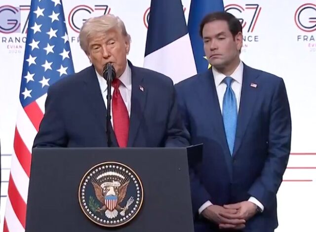 En un agresivo discurso durante el cierre de la cumbre del G7 en Évian, Francia, el presidente de Estados Unidos, Donald Trump, lanzó duras críticas contra el gobierno mexicano, asegurando de forma categórica que el país vecino "ha perdido el control" a manos de los cárteles del narcotráfico