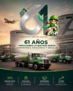En el marco de su 61 aniversario, el organismo Aeropuertos y Servicios Auxiliares (ASA) puso en marcha una campaña nacional de medios enfocada en visibilizar los servicios estratégicos que ofrece a los profesionales del sector aeronáutico y aeroportuario.