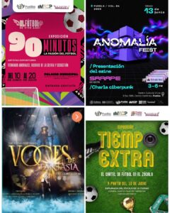El Gobierno de la Ciudad, encabezado por el presidente municipal Pepe Chedraui, anunció a través del Instituto Municipal de Arte y Cultura (IMACP) una variada agenda de actividades artísticas y culturales para este fin de semana.