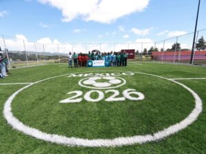 El Gobierno Federal, a través de la Secretaría de Desarrollo Agrario, Territorial y Urbano (SEDATU), en coordinación con el Ayuntamiento de Zacatlán, encabezado por la presidenta municipal Bety Sánchez, inauguraron formalmente una nueva cancha de fútbol 5.