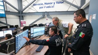 El alcalde de Puebla, Pepe Chedraui, reportó avances en la instalación de cámaras de videovigilancia como parte del Programa Puebla 360.