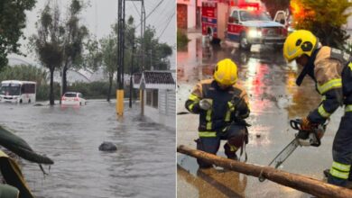 El caudal de los ríos y barrancas en Puebla capital aumentó hasta el 50% de su capacidad debido a las intensas lluvias registradas la tarde y noche de ayer.