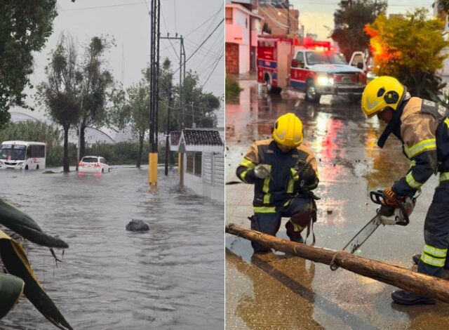 El caudal de los ríos y barrancas en Puebla capital aumentó hasta el 50% de su capacidad debido a las intensas lluvias registradas la tarde y noche de ayer.