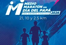 Con motivo de la 12ª edición del Medio Maratón del Día del Papá, el Ayuntamiento de San Andrés Cholula, encabezado por la presidenta municipal Lupita Cuautle, anunció el operativo vial, los horarios y las calles que permanecerán cerradas temporalmente por las rutas de 21, 10 y 2.5 kilómetros