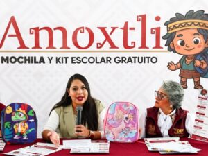 Con el compromiso de fortalecer la educación básica y aliviar la economía de las familias cholultecas, la presidenta municipal de San Pedro Cholula, Tonantzin Fernández