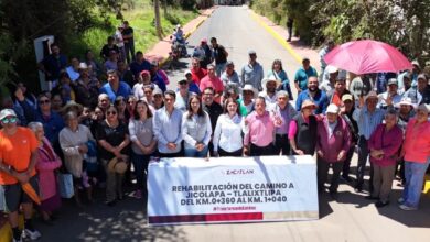 Más de 32 mil habitantes de las comunidades de Jicolapa y Tlalixtlipa se vieron beneficiados con la inauguración de la rehabilitación de la carretera que conecta a ambas localidades, encabezada por la presidenta municipal de Zacatlán, Bety Sánchez.