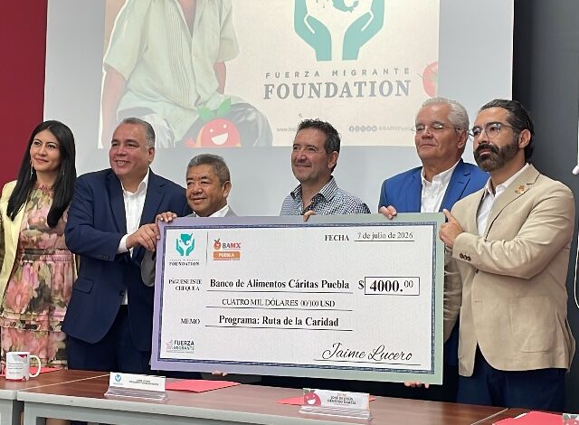 El Banco de Alimentos Cáritas Puebla y la Fundación Fuerza Migrante cerraron una alianza estratégica cuyo objetivo primordial es llevar comida a quienes más lo necesitan en la Mixteca poblana.