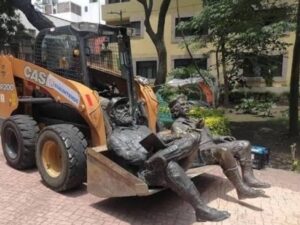El Gobierno de la Ciudad de México financiará la fabricación de nuevas figuras en honor a Fidel Castro y Ernesto "Che" Guevara
