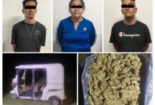 Como resultado de un operativo contra el narcomenudeo, la Secretaría de Seguridad Pública (SSP), en coordinación con la Policía Municipal de Chietla, detuvo a tres personas en posesión de más de ocho kilogramos de presunta marihuana
