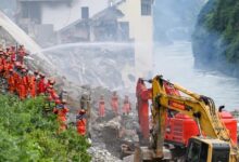 La cifra de víctimas mortales tras el devastador deslizamiento de tierra registrado hace dos semanas en el suroeste de China ascendió a 41 personas