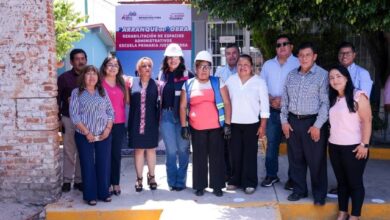 Con el objetivo de fortalecer la infraestructura educativa y garantizar espacios dignos para la niñez sanandreseña, la presidenta municipal, Lupita Cuautle,