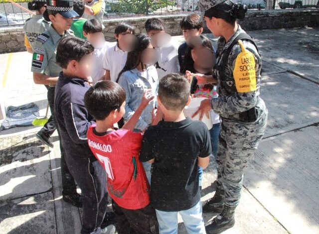 Con el firme objetivo de estrechar lazos con la ciudadanía y construir entornos escolares más seguros, la Coordinación Estatal de la Guardia Nacional en Puebla lideró una destacada jornada de proximidad social en la capital del estado