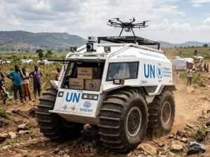 Vehículos controlados a distancia para acceder a zonas de conflicto, asistentes jurídicos virtuales y análisis de datos satelitales en tiempo real para detectar desplazamientos humanos. Las organizaciones humanitarias globales han comenzado a volcarse de lleno en la Inteligencia Artificial