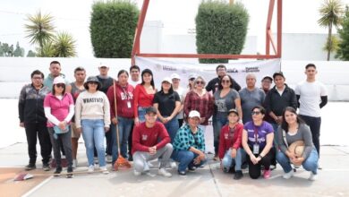Con el objetivo de dignificar los espacios de recreación familiar y fortalecer el tejido social, el DIF Municipal de San Pedro Cholula encabezó una jornada de faena comunitaria en el Deportivo San Pedro, ubicado en la junta auxiliar de San Cristóbal Tepontla.