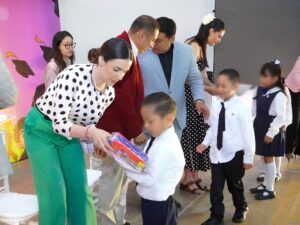 Un total de 305 niñas y niños de los Centros de Asistencia Infantil Comunitarios (CAIC) concluyeron su educación preescolar en San Martín Texmelucan