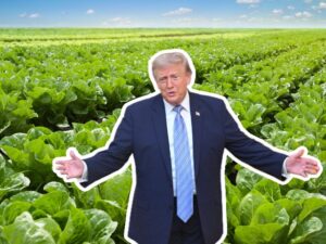 El expresidente y mandatario estadounidense, Donald Trump, volvió a encender las alarmas en el sector agroalimentario al advertir sobre posibles gravámenes a la lechuga importada desde México