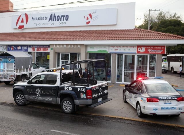 Ola de asaltos violentos azota farmacias al sur de Puebla