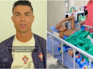 El fútbol internacional vuelve a demostrar su capacidad para llevar esperanza en medio de las peores tragedias. El astro portugués Cristiano Ronaldo conmovió a las redes sociales al enviar un mensaje de apoyo y una invitación formal para asistir a uno de sus partidos a Andrés Mieles