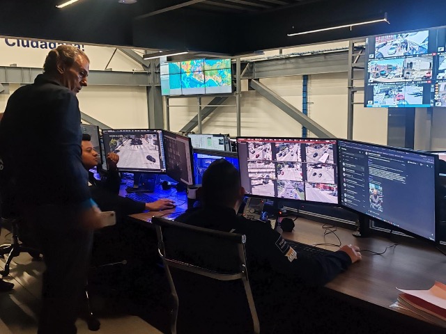 Pepe Chedraui supervisa el monitoreo con IA del programa Puebla 360