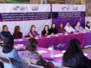 La estrategia municipal Puerta Violeta ha superado las 10 mil atenciones a mujeres en situación de violencia en San Andrés Cholula.